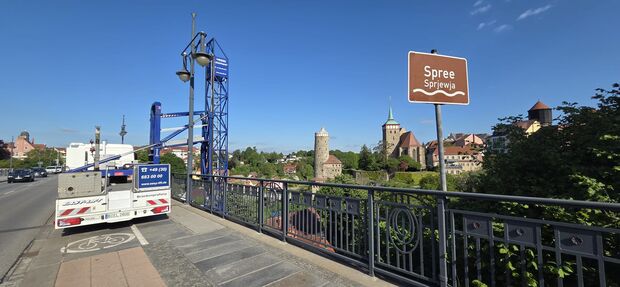 Sonderprüfung Friedensbrücke 2 © Stadtverwaltung Sonderprüfung Friedensbrücke 2 © Stadtverwaltung