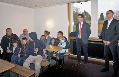 Begrüßung Flüchtlinge Spreehotel