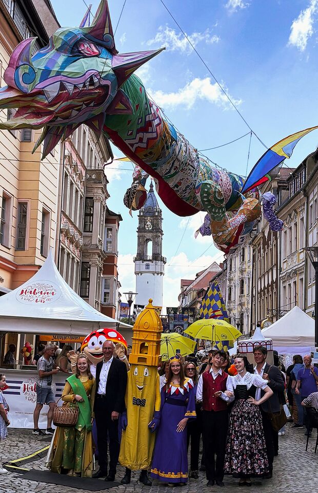 Parade der Vielfalt beim Bautzener Frühling © Stadtverwaltung Parade der Vielfalt beim Bautzener Frühling © Stadtverwaltung