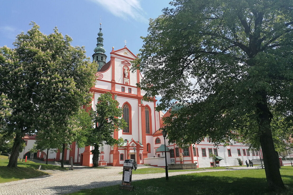 Blick auf die Klosterkirche