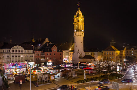 Lichterglanz auf dem Kornmarkt Wenzelsmarkt auf dem Kornmarkt