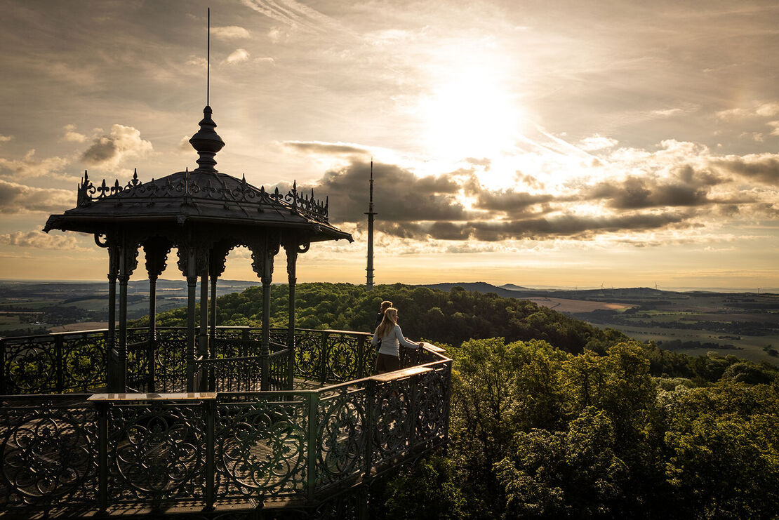 König-Friedrich-August-Turm auf dem Löbauer Berg König-Friedrich-August-Turm auf dem Löbauer Berg