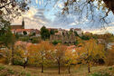 Blick zur Nicolaikirchruine