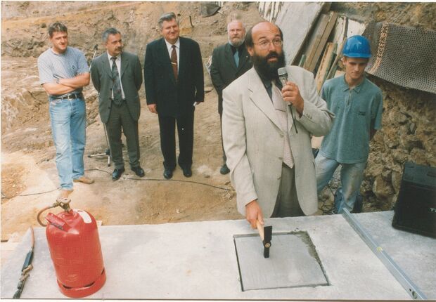 Grundsteinlegung © Stadtverwaltung Bautzen