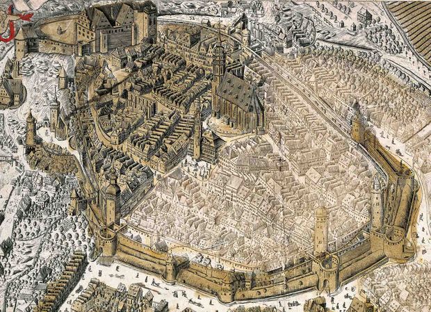 Klein_Johann George Schreiber – Bautzen. 1709. Kupferstich.jpg