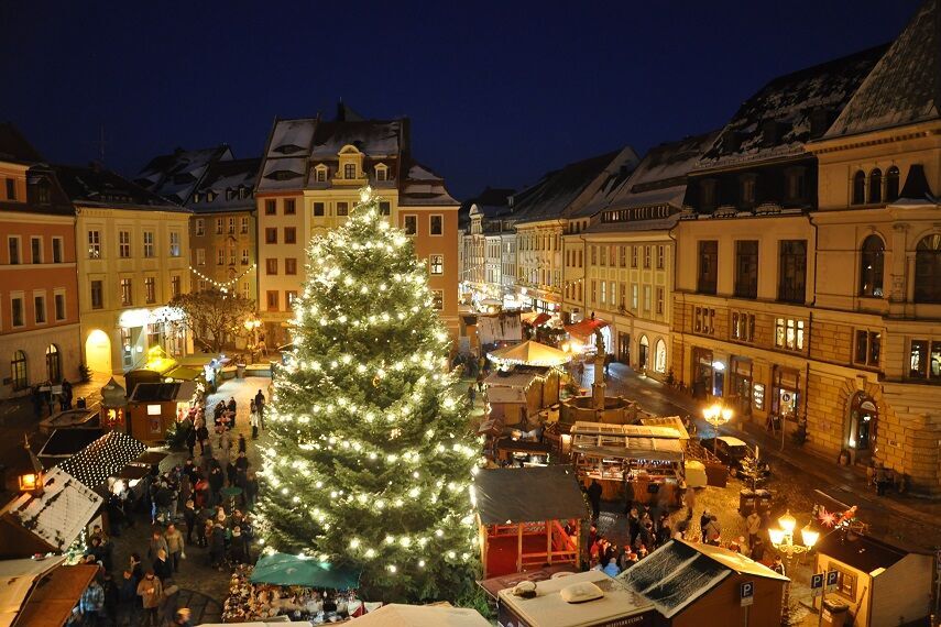 Bautzener_Wenzelsmarkt_am_Abend