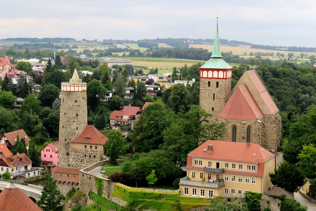 Blick auf den Wendischen Kirchhof nach der Sanierung