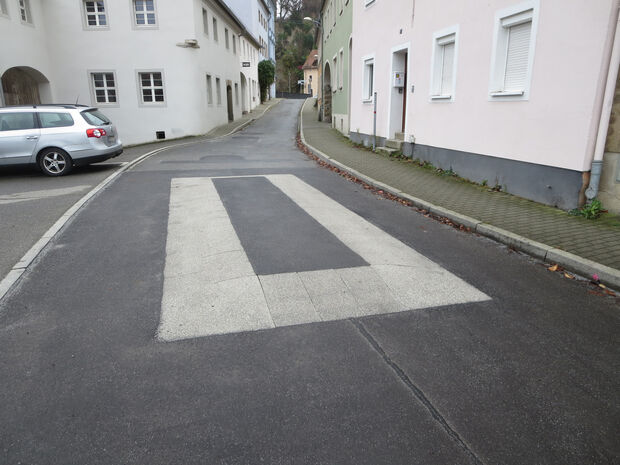 Aufpflasterung Seidau © Stadtverwaltung