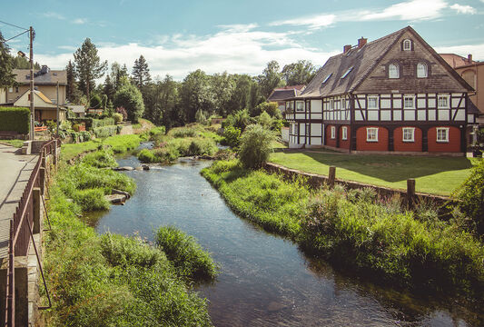 Umgebindehaus in Schirgiswalde Umgebindehaus in Schirgiswalde