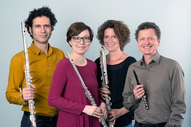 Querflötenquartett VerQuer FLUTOPIA