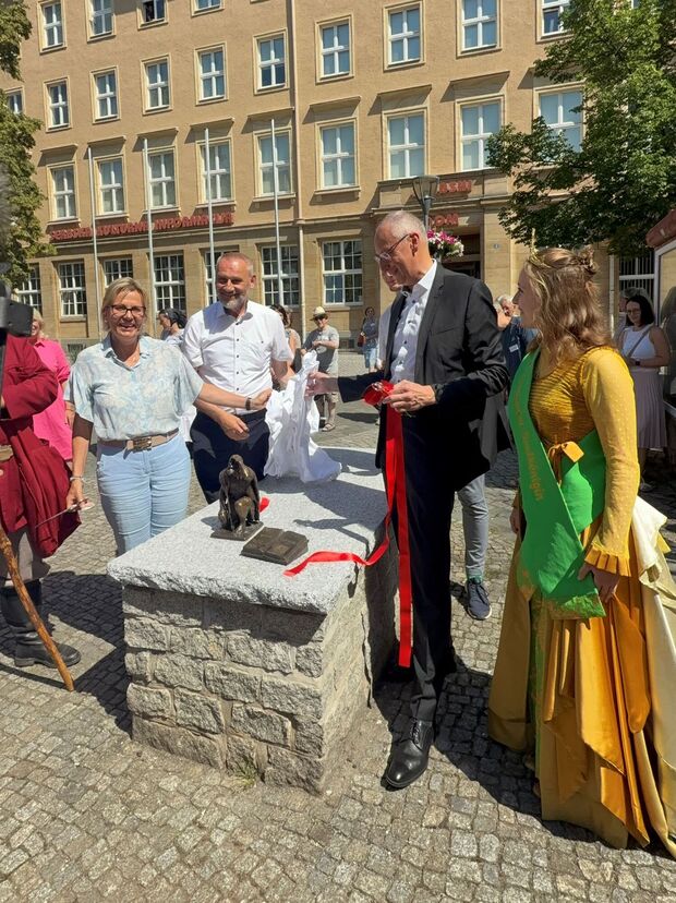 Riese Sprejnik am Postplatz © Stadtverwaltung