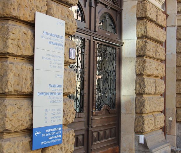 Gewandhaus Stadtverwaltung Gebäude Gewandhaus, Innere Lauenstraße 1