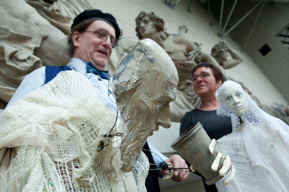 [Translate to Polski:] Orest aus Stein – Deutsch-Sorbisches Volkstheater