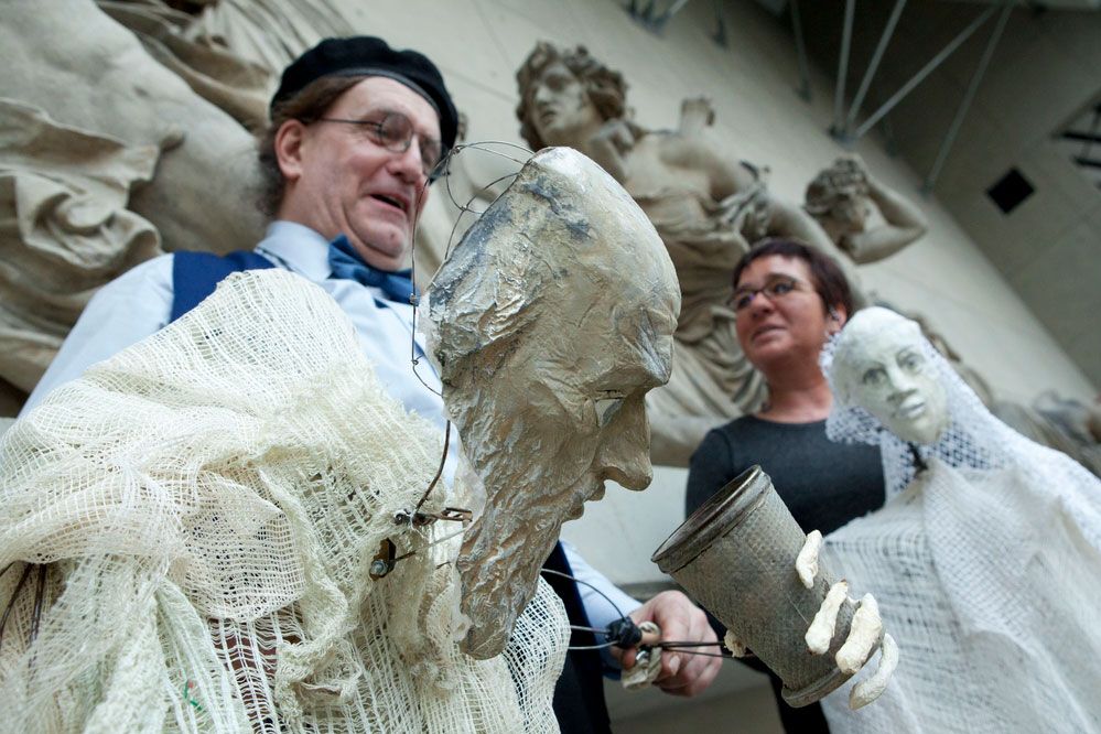 [Translate to Polski:] Orest aus Stein – Deutsch-Sorbisches Volkstheater