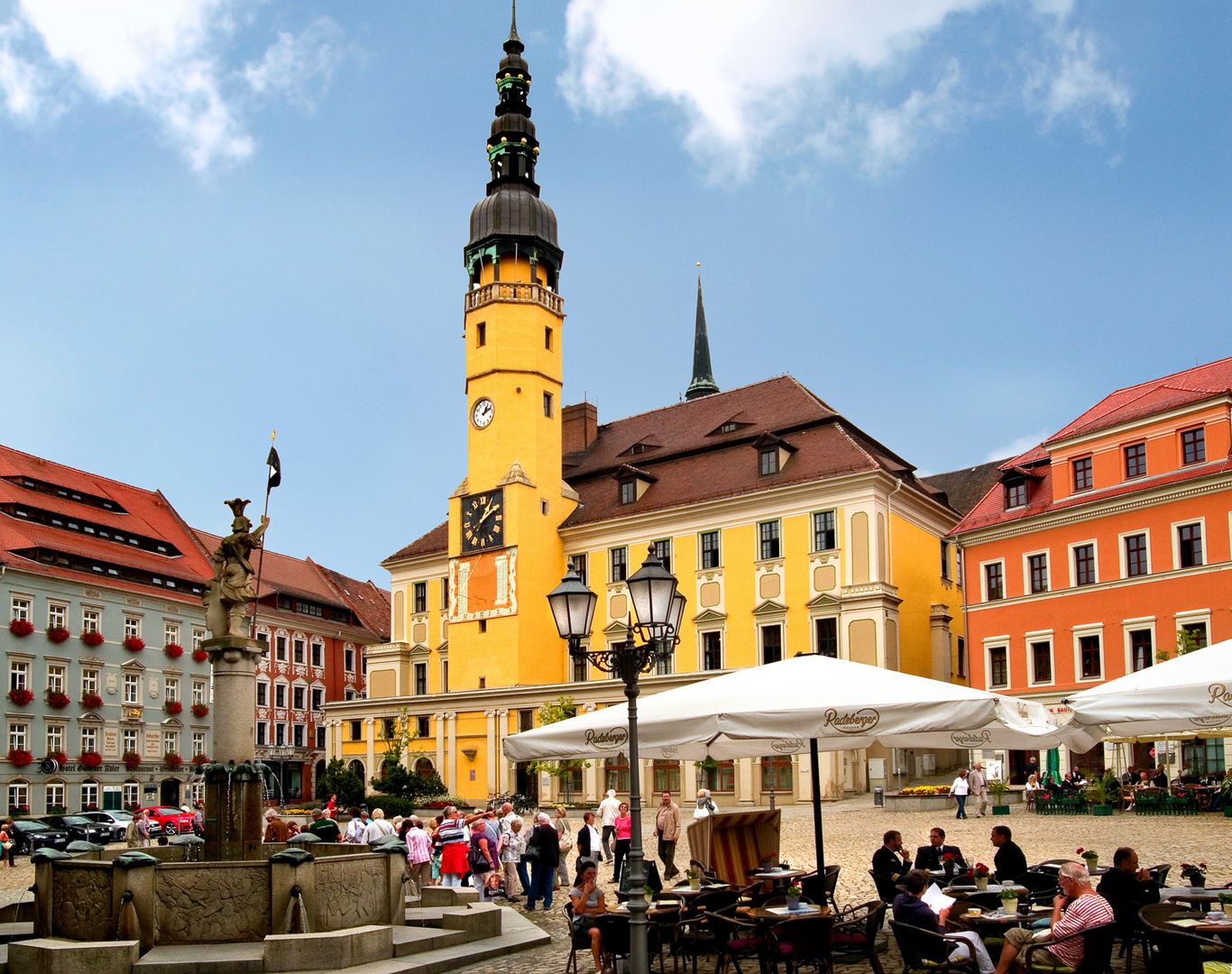 Rathaus Bautzen vom Hauptmarkt