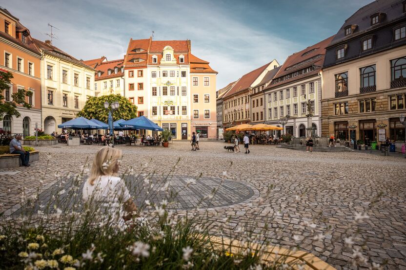 Hauptmarkt Richtung Reichenstraße im Abendlicht © Philipp Herfort Hauptmarkt Richtung Reichenstraße im Abendlicht © Philipp Herfort