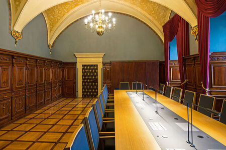 Ratssaal im Rathaus Bautzen