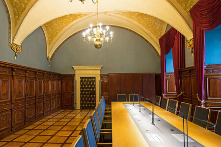 Ratssaal im Rathaus Bautzen