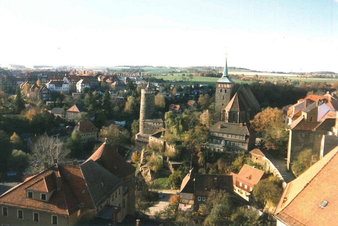 Blick auf den Wendischen Kirchhof 1995