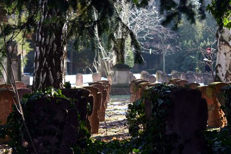 Grabanlage auf dem Taucherfriedhof in Bautzen Grabanlage auf dem Taucherfriedhof in Bautzen
