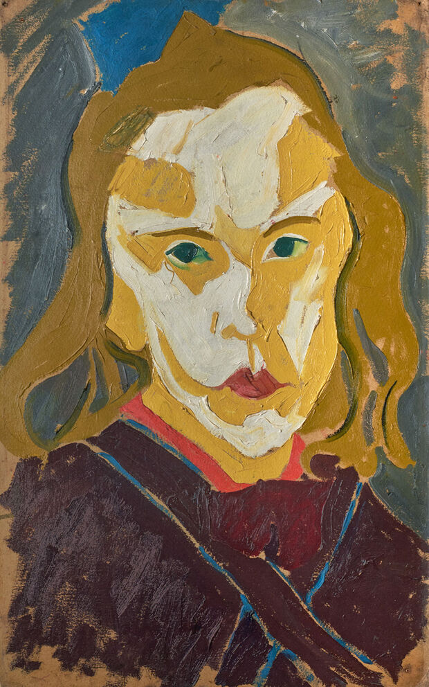 Gelbes Kind Porträt Kind