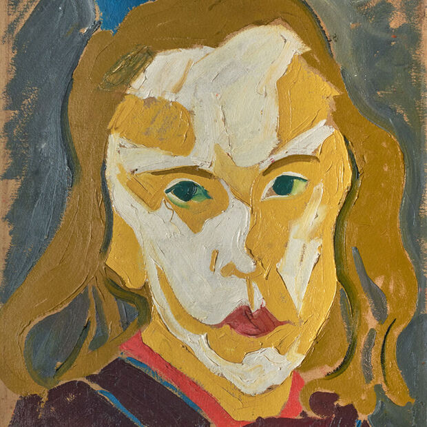 Gelbes Kind Porträt Kind