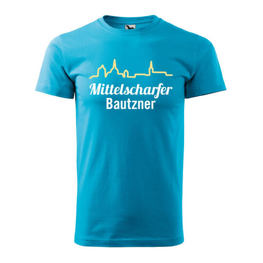 T-Shirt-Mittelscharfer-Bautzner