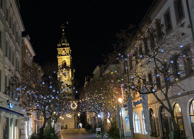 Weihnachtskugeln Reichenstraße